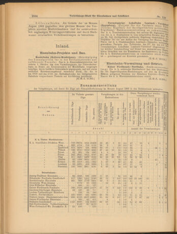 Verordnungs-Blatt für Eisenbahnen und Schiffahrt: Veröffentlichungen in Tarif- und Transport-Angelegenheiten 19031013 Seite: 16