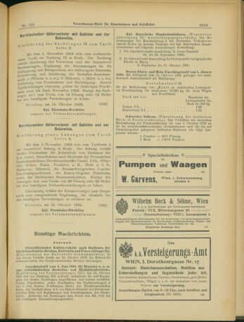 Verordnungs-Blatt für Eisenbahnen und Schiffahrt: Veröffentlichungen in Tarif- und Transport-Angelegenheiten 19031017 Seite: 9