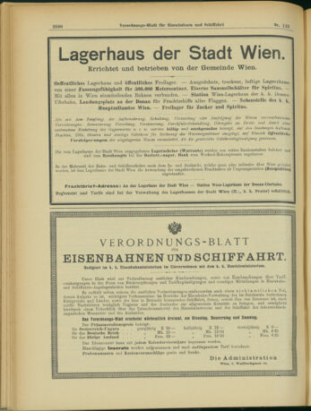 Verordnungs-Blatt für Eisenbahnen und Schiffahrt: Veröffentlichungen in Tarif- und Transport-Angelegenheiten 19031024 Seite: 6