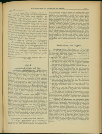 Verordnungs-Blatt für Eisenbahnen und Schiffahrt: Veröffentlichungen in Tarif- und Transport-Angelegenheiten 19031103 Seite: 3