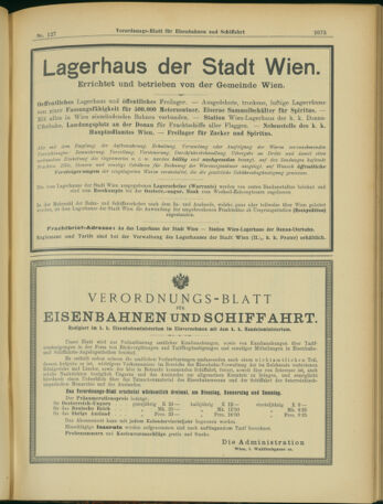 Verordnungs-Blatt für Eisenbahnen und Schiffahrt: Veröffentlichungen in Tarif- und Transport-Angelegenheiten 19031103 Seite: 7