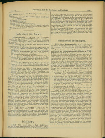 Verordnungs-Blatt für Eisenbahnen und Schiffahrt: Veröffentlichungen in Tarif- und Transport-Angelegenheiten 19031105 Seite: 5