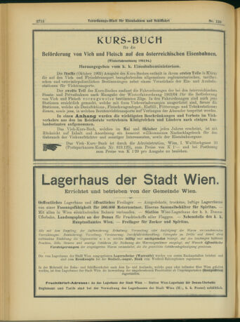 Verordnungs-Blatt für Eisenbahnen und Schiffahrt: Veröffentlichungen in Tarif- und Transport-Angelegenheiten 19031107 Seite: 8