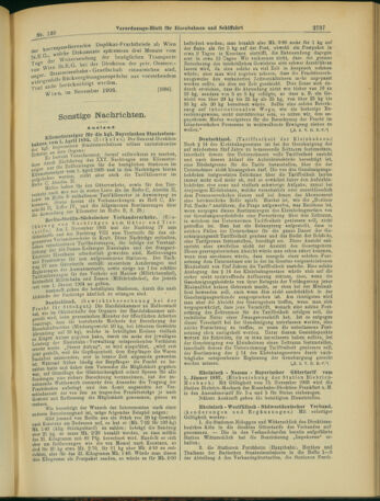 Verordnungs-Blatt für Eisenbahnen und Schiffahrt: Veröffentlichungen in Tarif- und Transport-Angelegenheiten 19031110 Seite: 9