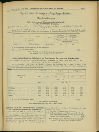 Verordnungs-Blatt für Eisenbahnen und Schiffahrt: Veröffentlichungen in Tarif- und Transport-Angelegenheiten 19031112 Seite: 5