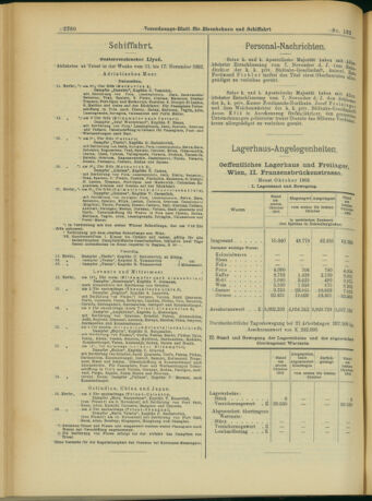 Verordnungs-Blatt für Eisenbahnen und Schiffahrt: Veröffentlichungen in Tarif- und Transport-Angelegenheiten 19031114 Seite: 4