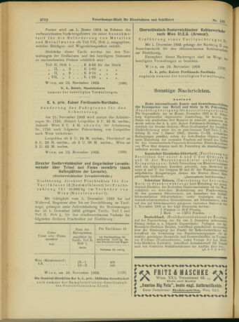 Verordnungs-Blatt für Eisenbahnen und Schiffahrt: Veröffentlichungen in Tarif- und Transport-Angelegenheiten 19031114 Seite: 6