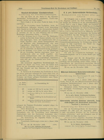 Verordnungs-Blatt für Eisenbahnen und Schiffahrt: Veröffentlichungen in Tarif- und Transport-Angelegenheiten 19031119 Seite: 12