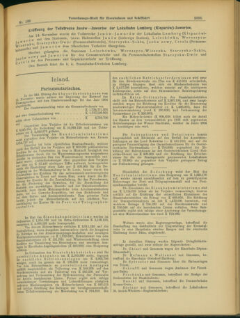 Verordnungs-Blatt für Eisenbahnen und Schiffahrt: Veröffentlichungen in Tarif- und Transport-Angelegenheiten 19031121 Seite: 11