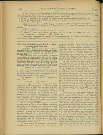 Verordnungs-Blatt für Eisenbahnen und Schiffahrt: Veröffentlichungen in Tarif- und Transport-Angelegenheiten 19031124 Seite: 2