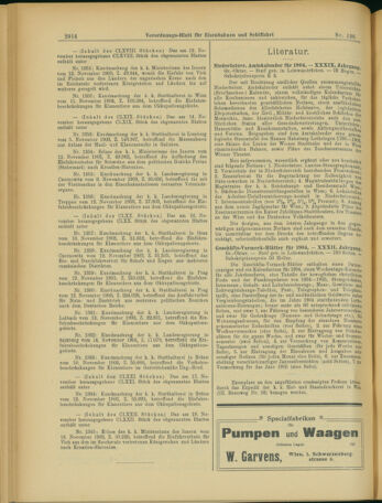 Verordnungs-Blatt für Eisenbahnen und Schiffahrt: Veröffentlichungen in Tarif- und Transport-Angelegenheiten 19031124 Seite: 6