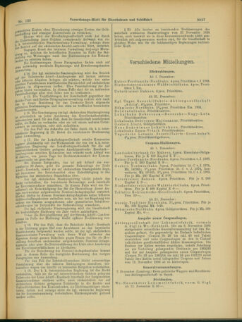 Verordnungs-Blatt für Eisenbahnen und Schiffahrt: Veröffentlichungen in Tarif- und Transport-Angelegenheiten 19031201 Seite: 5