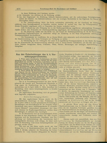 Verordnungs-Blatt für Eisenbahnen und Schiffahrt: Veröffentlichungen in Tarif- und Transport-Angelegenheiten 19031208 Seite: 2