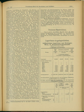 Verordnungs-Blatt für Eisenbahnen und Schiffahrt: Veröffentlichungen in Tarif- und Transport-Angelegenheiten 19031212 Seite: 5