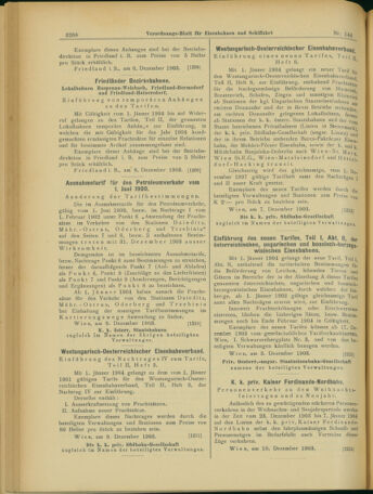 Verordnungs-Blatt für Eisenbahnen und Schiffahrt: Veröffentlichungen in Tarif- und Transport-Angelegenheiten 19031212 Seite: 8