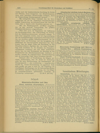 Verordnungs-Blatt für Eisenbahnen und Schiffahrt: Veröffentlichungen in Tarif- und Transport-Angelegenheiten 19031215 Seite: 4