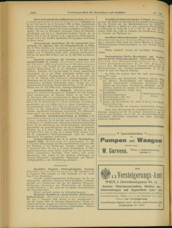 Verordnungs-Blatt für Eisenbahnen und Schiffahrt: Veröffentlichungen in Tarif- und Transport-Angelegenheiten 19031215 Seite: 8