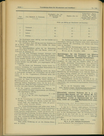 Verordnungs-Blatt für Eisenbahnen und Schiffahrt: Veröffentlichungen in Tarif- und Transport-Angelegenheiten 19031224 Seite: 6