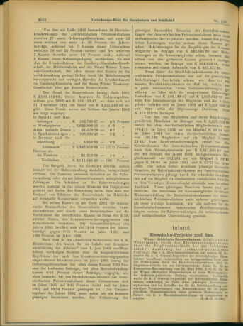 Verordnungs-Blatt für Eisenbahnen und Schiffahrt: Veröffentlichungen in Tarif- und Transport-Angelegenheiten 19031229 Seite: 4