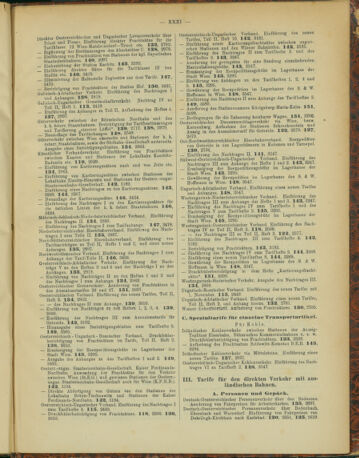 Verordnungs-Blatt für Eisenbahnen und Schiffahrt: Veröffentlichungen in Tarif- und Transport-Angelegenheiten 19031231 Seite: 109