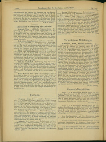 Verordnungs-Blatt für Eisenbahnen und Schiffahrt: Veröffentlichungen in Tarif- und Transport-Angelegenheiten 19031231 Seite: 4