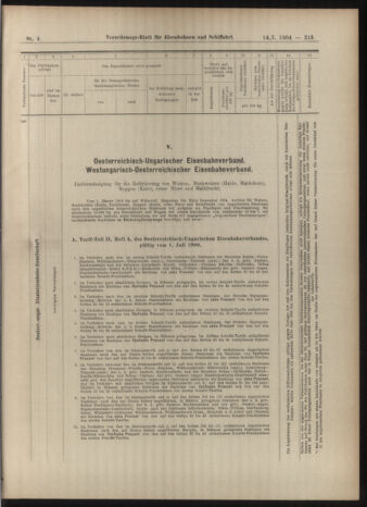 Verordnungs-Blatt für Eisenbahnen und Schiffahrt: Veröffentlichungen in Tarif- und Transport-Angelegenheiten 19040114 Seite: 13