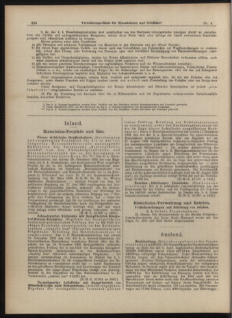 Verordnungs-Blatt für Eisenbahnen und Schiffahrt: Veröffentlichungen in Tarif- und Transport-Angelegenheiten 19040114 Seite: 4