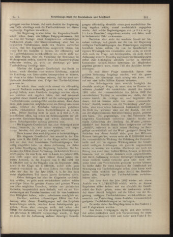 Verordnungs-Blatt für Eisenbahnen und Schiffahrt: Veröffentlichungen in Tarif- und Transport-Angelegenheiten 19040116 Seite: 5