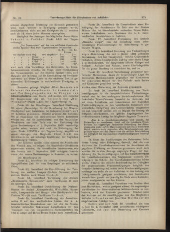 Verordnungs-Blatt für Eisenbahnen und Schiffahrt: Veröffentlichungen in Tarif- und Transport-Angelegenheiten 19040128 Seite: 7