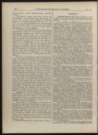 Verordnungs-Blatt für Eisenbahnen und Schiffahrt: Veröffentlichungen in Tarif- und Transport-Angelegenheiten 19040202 Seite: 2