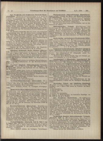 Verordnungs-Blatt für Eisenbahnen und Schiffahrt: Veröffentlichungen in Tarif- und Transport-Angelegenheiten 19040202 Seite: 9