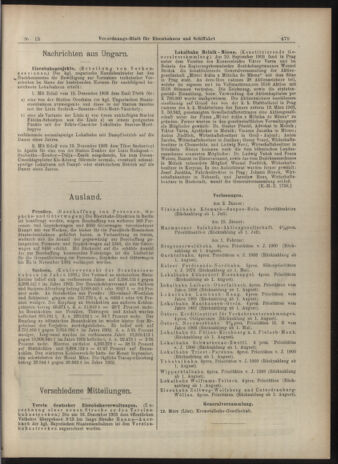 Verordnungs-Blatt für Eisenbahnen und Schiffahrt: Veröffentlichungen in Tarif- und Transport-Angelegenheiten 19040209 Seite: 7