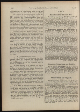 Verordnungs-Blatt für Eisenbahnen und Schiffahrt: Veröffentlichungen in Tarif- und Transport-Angelegenheiten 19040213 Seite: 2