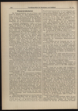 Verordnungs-Blatt für Eisenbahnen und Schiffahrt: Veröffentlichungen in Tarif- und Transport-Angelegenheiten 19040223 Seite: 8