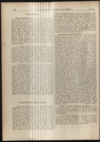 Verordnungs-Blatt für Eisenbahnen und Schiffahrt: Veröffentlichungen in Tarif- und Transport-Angelegenheiten 19040225 Seite: 6