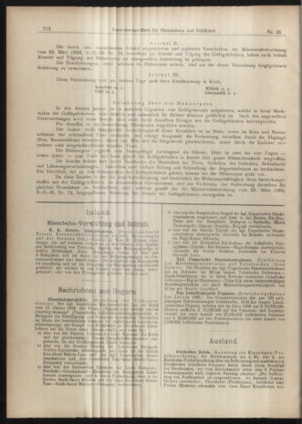 Verordnungs-Blatt für Eisenbahnen und Schiffahrt: Veröffentlichungen in Tarif- und Transport-Angelegenheiten 19040303 Seite: 8