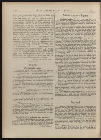 Verordnungs-Blatt für Eisenbahnen und Schiffahrt: Veröffentlichungen in Tarif- und Transport-Angelegenheiten 19040315 Seite: 2