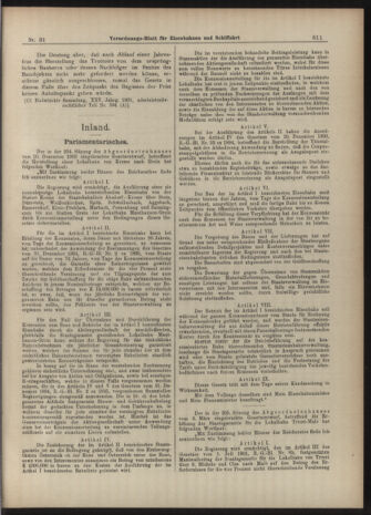 Verordnungs-Blatt für Eisenbahnen und Schiffahrt: Veröffentlichungen in Tarif- und Transport-Angelegenheiten 19040317 Seite: 3