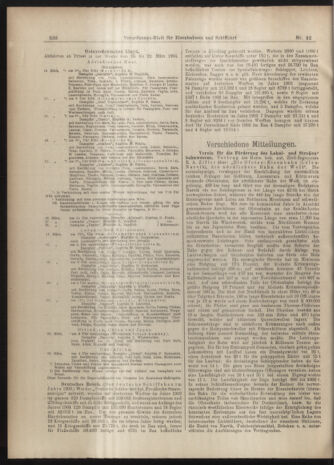 Verordnungs-Blatt für Eisenbahnen und Schiffahrt: Veröffentlichungen in Tarif- und Transport-Angelegenheiten 19040319 Seite: 18