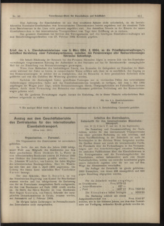 Verordnungs-Blatt für Eisenbahnen und Schiffahrt: Veröffentlichungen in Tarif- und Transport-Angelegenheiten 19040331 Seite: 3