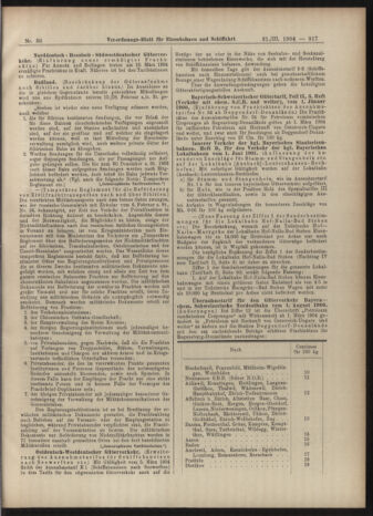 Verordnungs-Blatt für Eisenbahnen und Schiffahrt: Veröffentlichungen in Tarif- und Transport-Angelegenheiten 19040331 Seite: 9