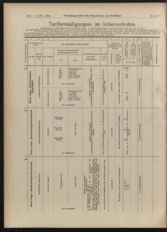 Verordnungs-Blatt für Eisenbahnen und Schiffahrt: Veröffentlichungen in Tarif- und Transport-Angelegenheiten 19040407 Seite: 10