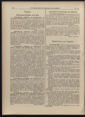 Verordnungs-Blatt für Eisenbahnen und Schiffahrt: Veröffentlichungen in Tarif- und Transport-Angelegenheiten 19040412 Seite: 6