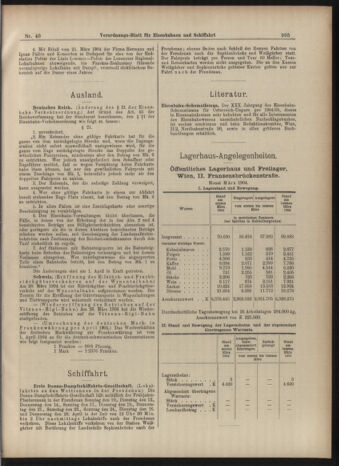 Verordnungs-Blatt für Eisenbahnen und Schiffahrt: Veröffentlichungen in Tarif- und Transport-Angelegenheiten 19040412 Seite: 7