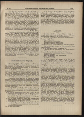 Verordnungs-Blatt für Eisenbahnen und Schiffahrt: Veröffentlichungen in Tarif- und Transport-Angelegenheiten 19040414 Seite: 5