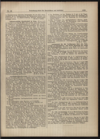 Verordnungs-Blatt für Eisenbahnen und Schiffahrt: Veröffentlichungen in Tarif- und Transport-Angelegenheiten 19040423 Seite: 11