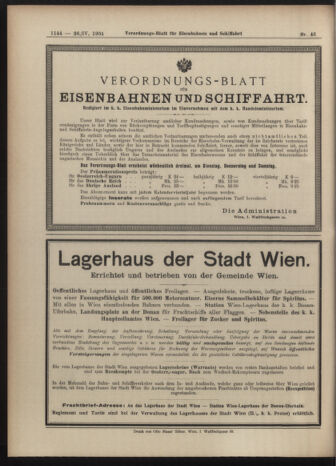 Verordnungs-Blatt für Eisenbahnen und Schiffahrt: Veröffentlichungen in Tarif- und Transport-Angelegenheiten 19040426 Seite: 32