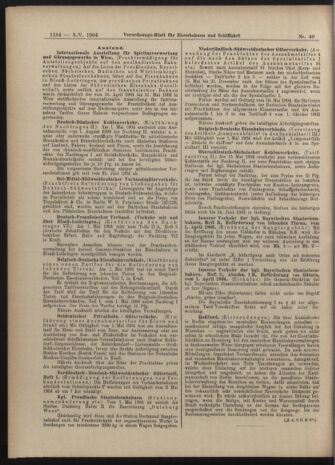 Verordnungs-Blatt für Eisenbahnen und Schiffahrt: Veröffentlichungen in Tarif- und Transport-Angelegenheiten 19040503 Seite: 8