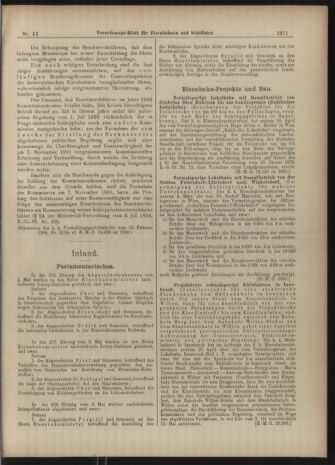 Verordnungs-Blatt für Eisenbahnen und Schiffahrt: Veröffentlichungen in Tarif- und Transport-Angelegenheiten 19040507 Seite: 3