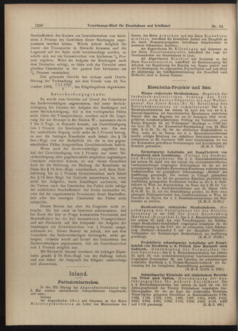 Verordnungs-Blatt für Eisenbahnen und Schiffahrt: Veröffentlichungen in Tarif- und Transport-Angelegenheiten 19040510 Seite: 2